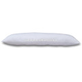 Hotel Polyester Body Pillow With Cotton Percale WHite Cover